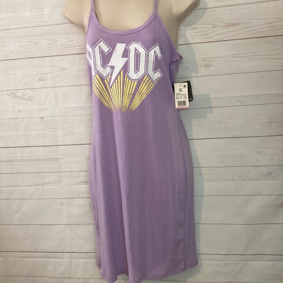 Grayson Threads Size XL (juniors) Lavender Lounge Dress Flaw NWT - Picture 5 of 9